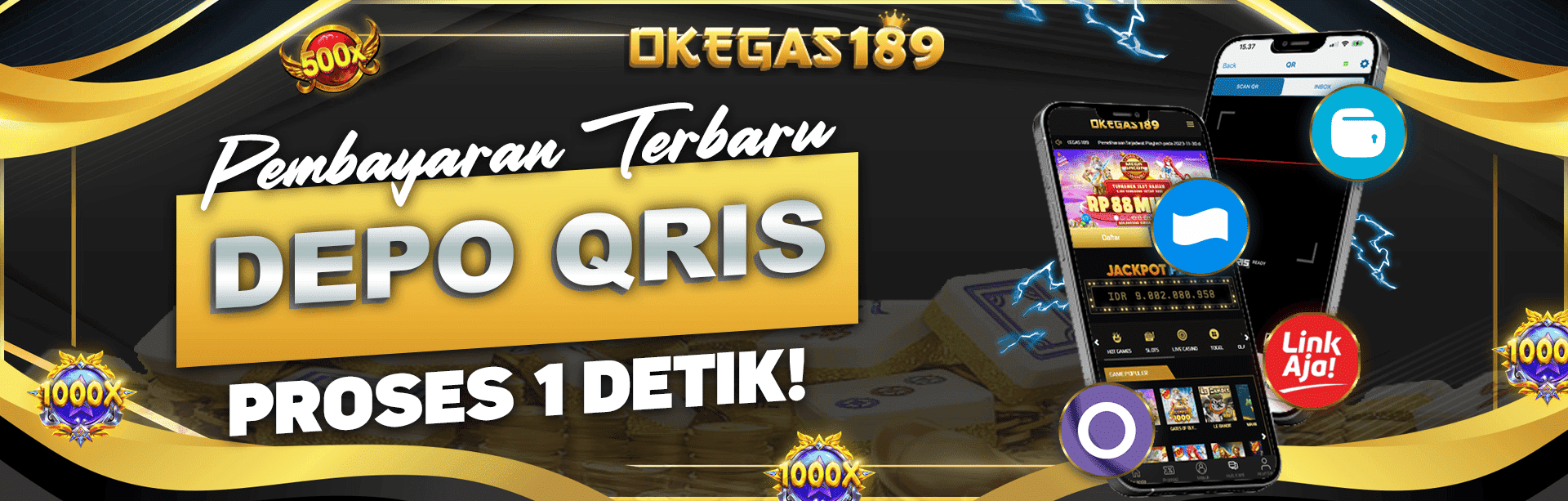 QRIS OKEGAS189